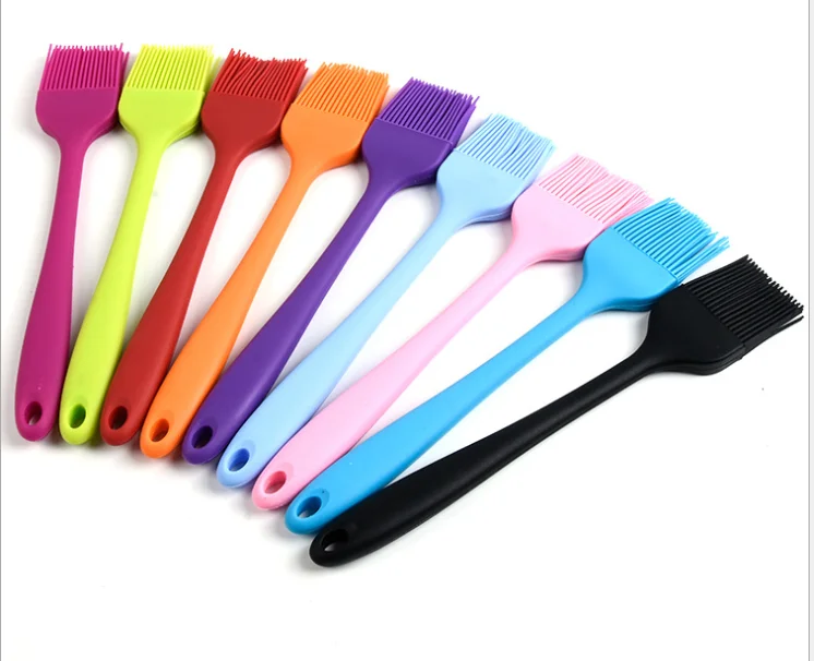 Silicone Basting Pastry Brush for Kitchen BBQ Use Food Safe Durable Reusable Eco-Friendly Spreading Oil Butter Pastries Baking manufacture