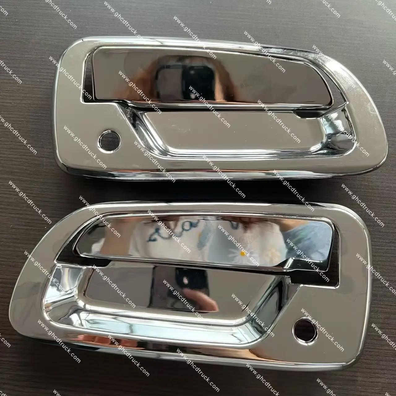 GHCD HOT PRODUCT/HIGH QUALITY PLASTIC CHROME DOOR HANDLE COVER for JAPANESE TRUCK HINO 300 /DUTRO/ISUZU/NISSAN/MITSUBISHI