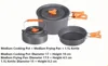 3to4P Cookware Set(Med Pot+Pan+1.1L Kettle)