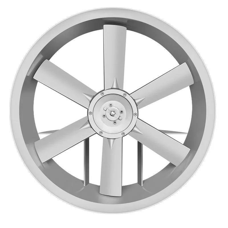 Axial Flow Fan, Aluminum, 220v, Electric - detail 2