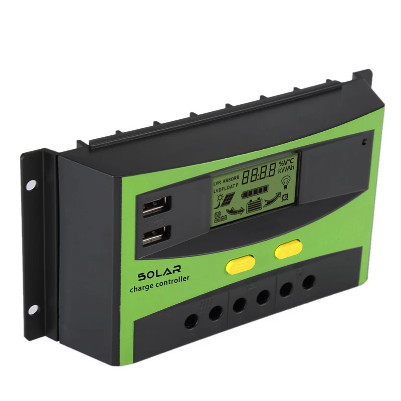 DEMUDA Solar Tracker Controller 30amp 40amp 50A Pwm Sun Solar Charge Controller for Solar Power