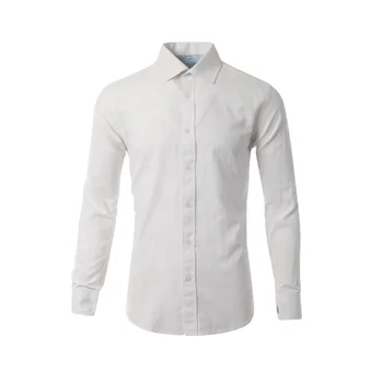 Best sale new italian long sleeve 100% cotton white office formal tuxedo dress shirts for men