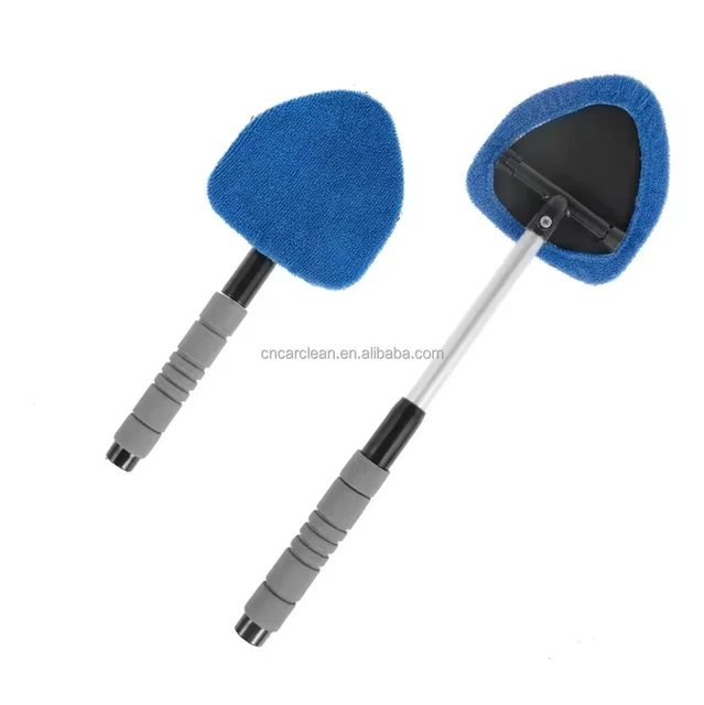 Long Handle Car Window Cleaner Set Windshield Wash Brush Tool for Detailing Windshield Washer Brush for Car Care