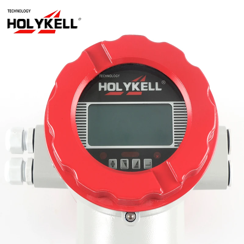 Holykell Drinking Water Flow Measuring Instruments Magnetic Flange Water Flow Meter 6 Inches