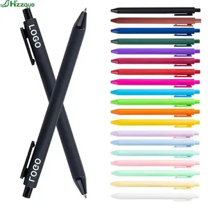 2026 Hot Selling Candy Colorful Promotional Pen1.0mm Ball Pen Cute Custom Logo Ballpoint Pen
