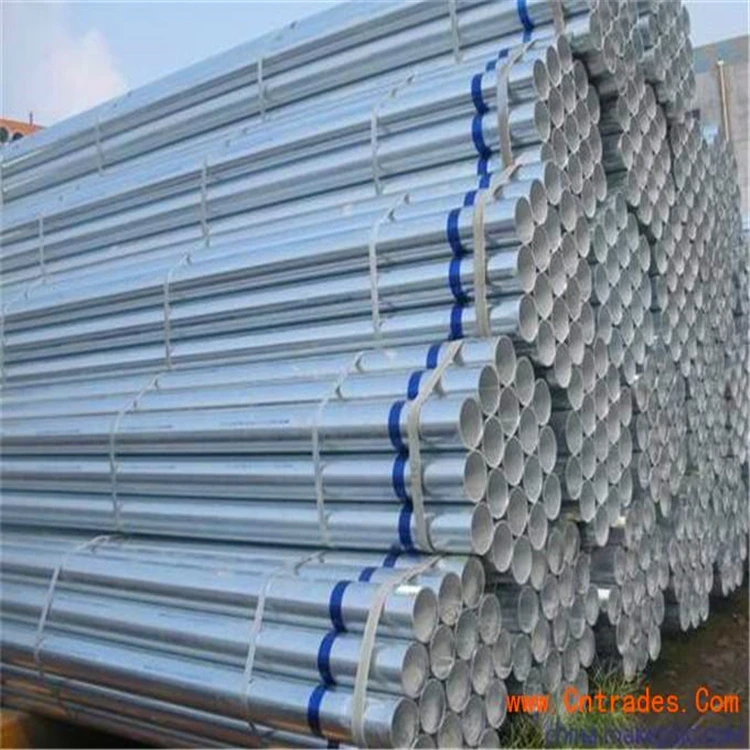 HDT  Schedule 40 High Quality 3 4 Inch Hot Dip Galvanized Round Steel Iron Pipe Price 20 ft Galvanized Steel Pipe