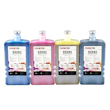 Good value printing solvent inks 500 ml CMYK solvent based printer inks eco dx5 solvent ink xp600 dx7