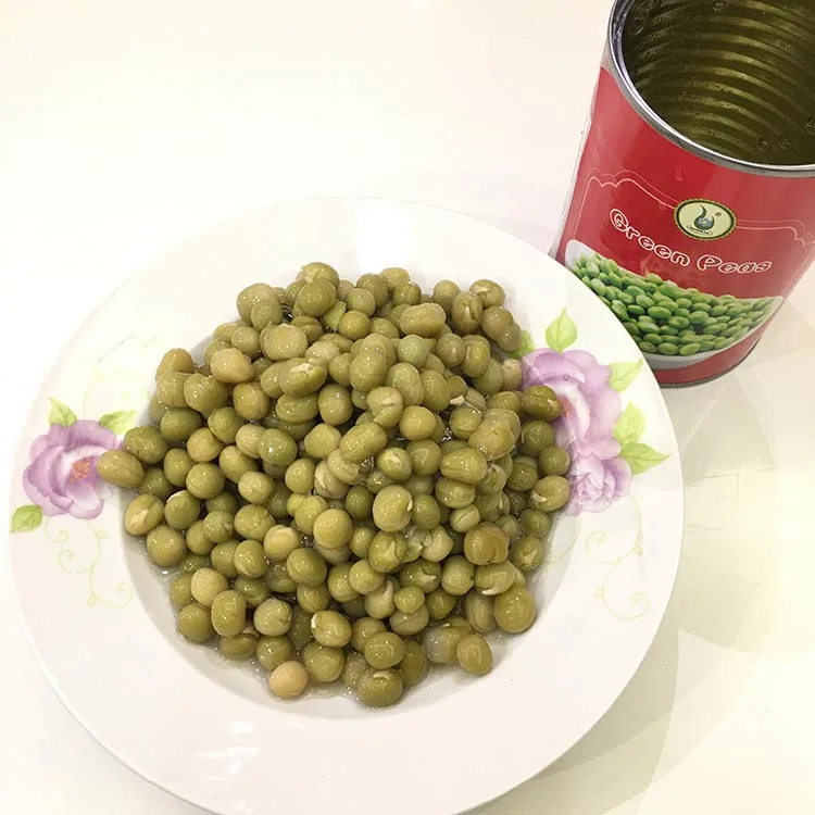 Chinese Good Quality Canned Vegetable Canned 400g Green Peas From Fresh Materials