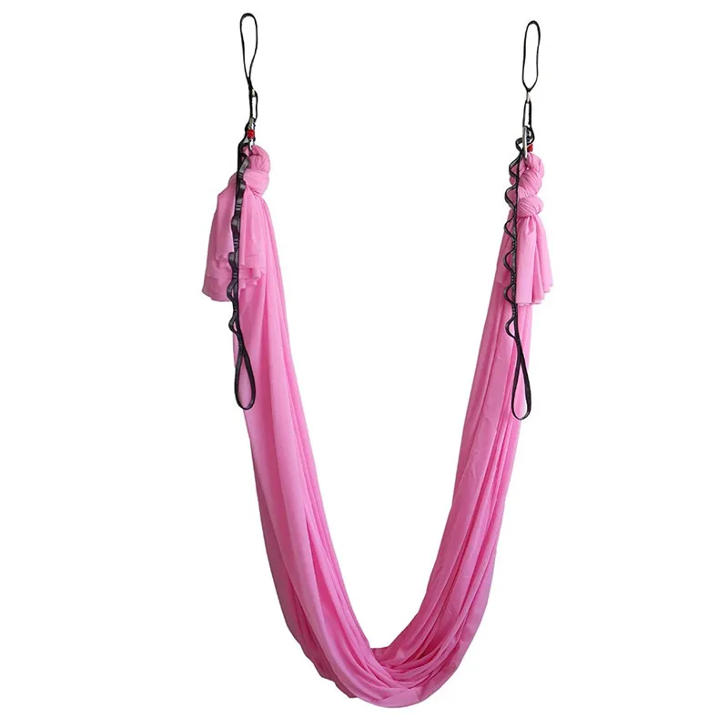 Yoga Hanging Sling with Handles Aerial Pilates Nylon Fabric Anti