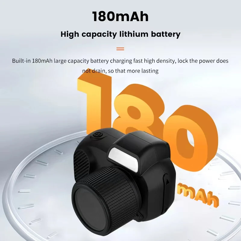 Smallest Keychain Camera Y3000 Retro Touch With 8 Built-in Filters Photo Video Recording Cam