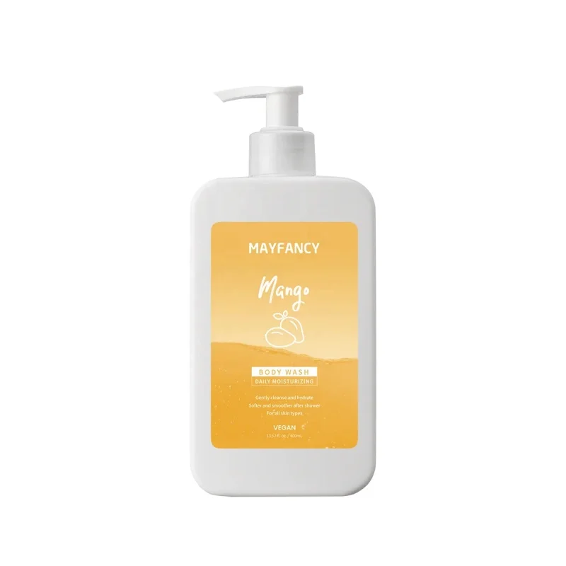 Mango Aroma Aromatherapy Shower Gel Freshness Body Cleansing Skin Moisturization Bath Supplies for Women in Attractive Packaging