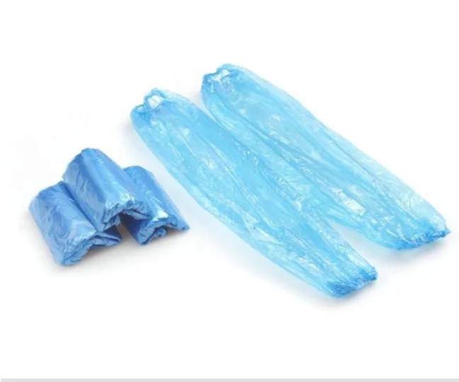 Полиэтиленовая Крышка нарукавника прозрачная пластиковая одноразовая Водонепроницаемая дешевая синяя индивидуальная токсичная упаковка Электронная пищевая шт. концентратор