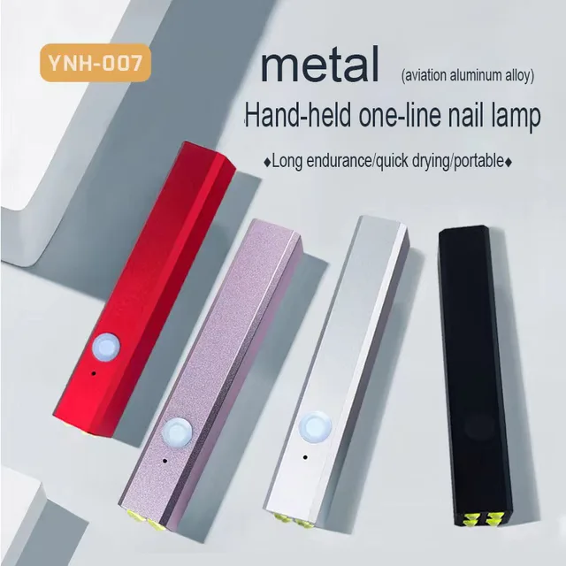 Portable Hand Held Lampe UV led Pour Nails Art 8W Nail LED Lamp Gel Light For Nail drying Polish