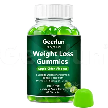 OEM Manufacturer Belly Fat Burner Gummy Detox Digestion Support Vegan Weight Loss Slimming Gummies