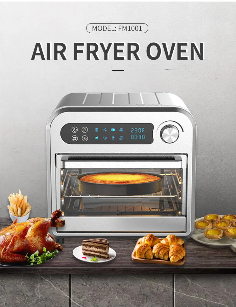 performance air fryer oven new industrial digital lcd screen