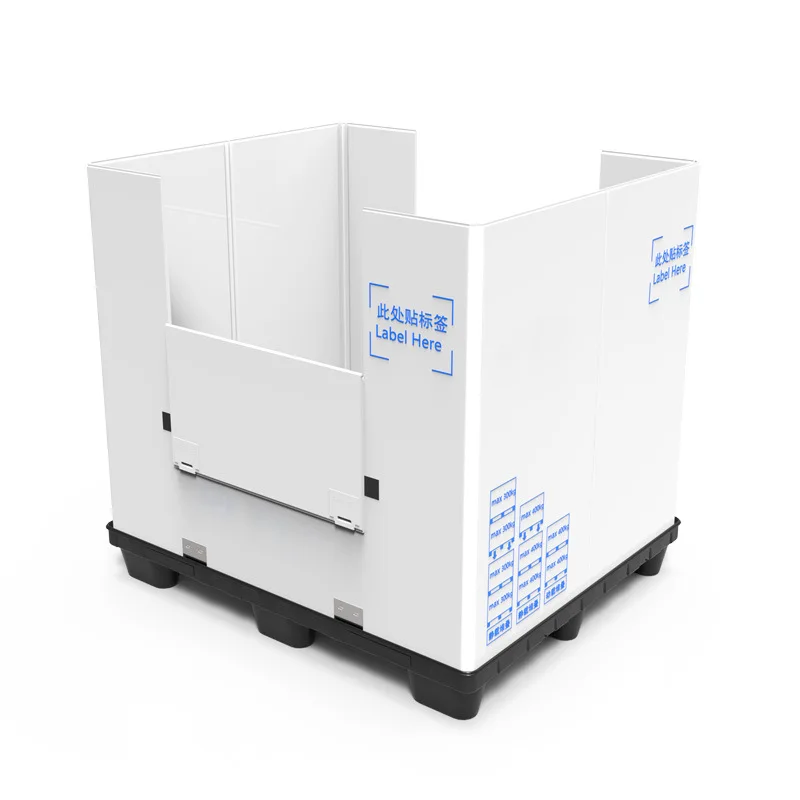 Многофункциональная большая Штабелируемая пластиковая коробка для хранения