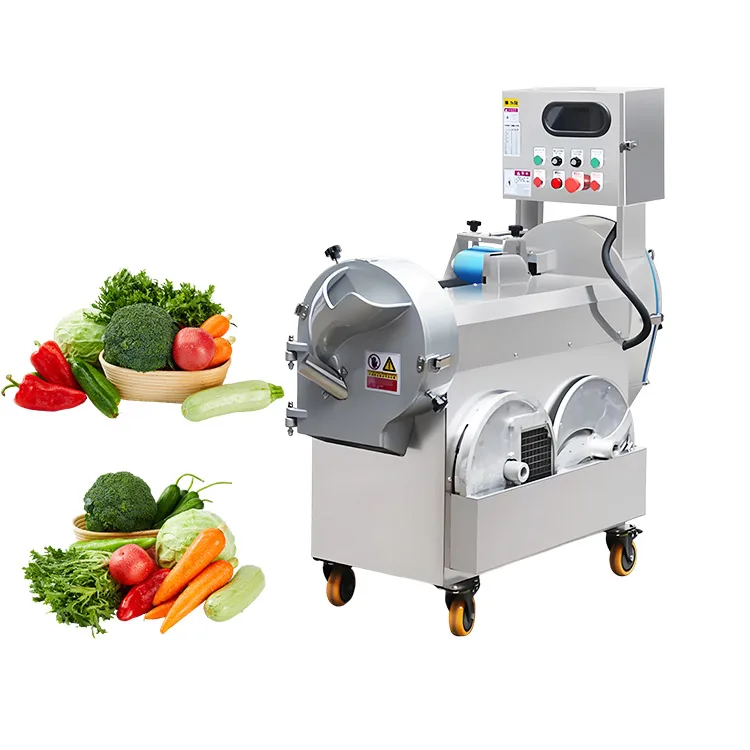 Large Capacity Vegetable and Fruit Cube Cutting Machine Onion Garlic Potato Tomato Cutter with Motor As Core Component