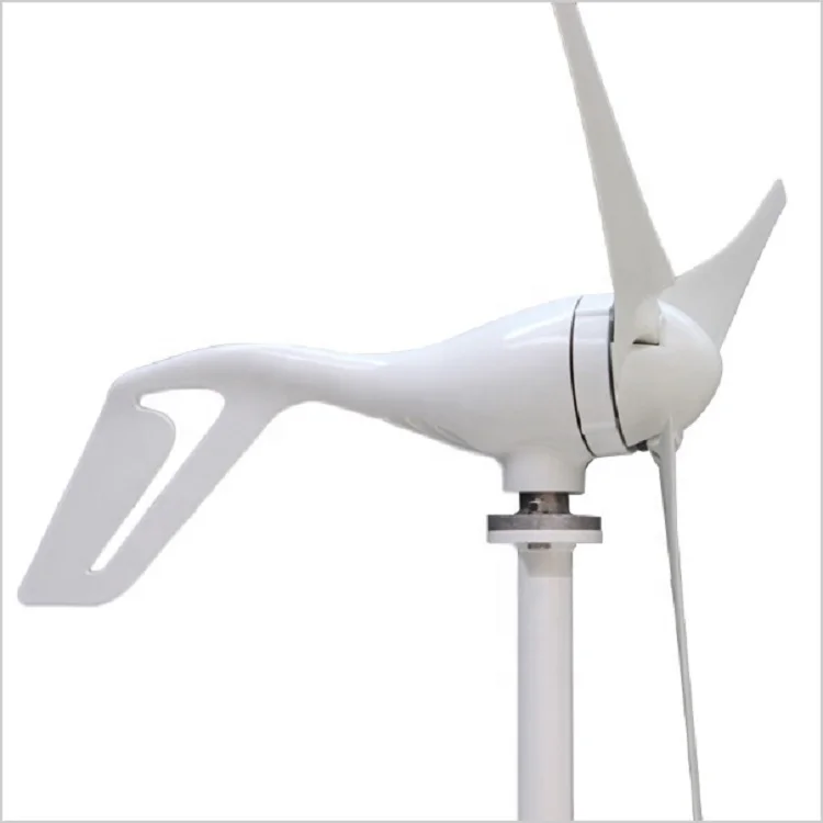 Générateur d'éolienne 12 000 W, 12 V/24 V/48 V vertical 5 pales 3 phases AC aimant permanent avec contrôleur MPPT pour systèmes éoliens solaires
