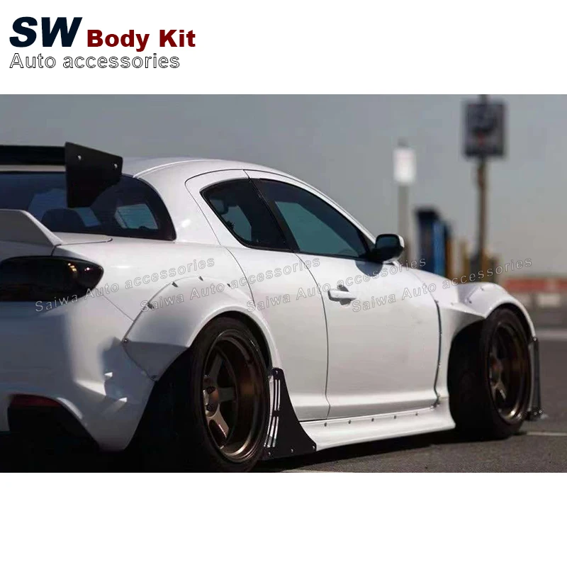 高品質ロケットバニー スタイル ワイドボディキット マツダ RX8