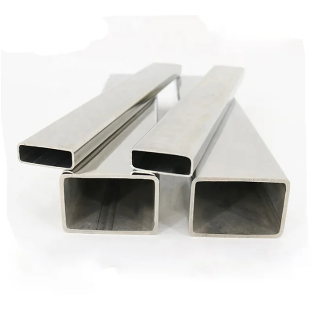TP304 304 316 316L 310S 321 347 Cold Rolled Square Rectangular Hollow Stainless Steel Pipe