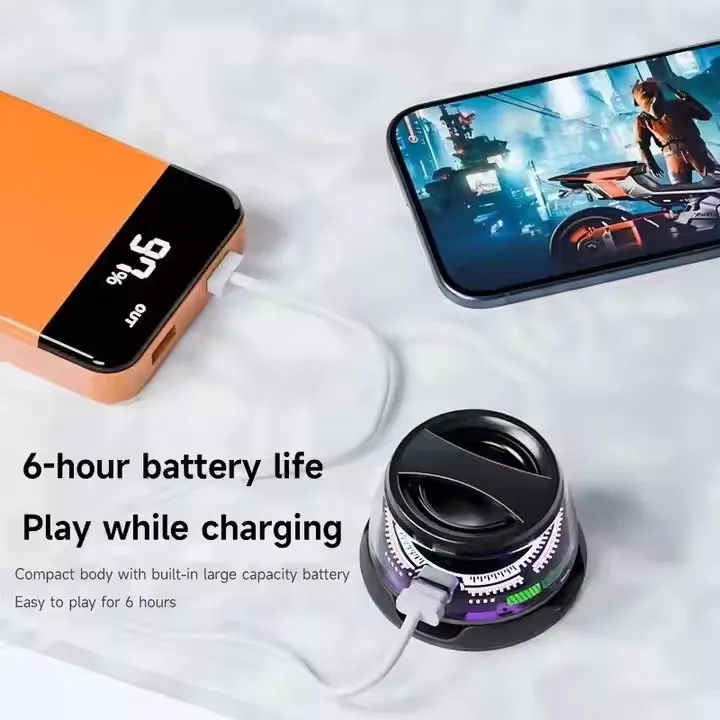 Magnetic Bluetooth Speaker G200 - RGB Light With Phone Holder