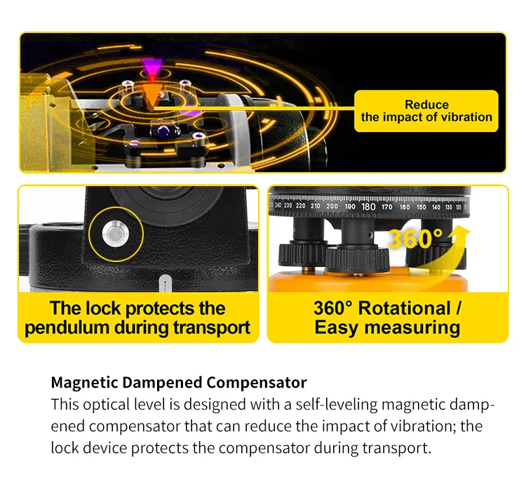 Automatic Level 32X Optical Transit Survey Auto Level High Precision ...