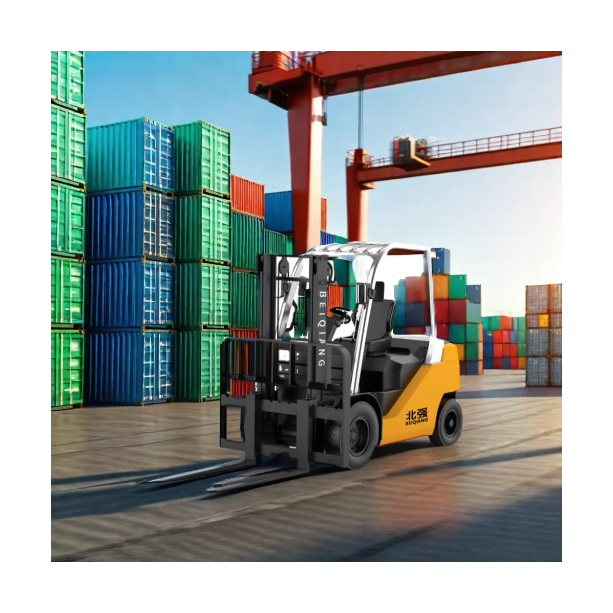 2024 China High Quality 3000kg Automatic Electric Forklift Small Side Shift 3m 4m 5m New Condition Retail Restaurant Industries