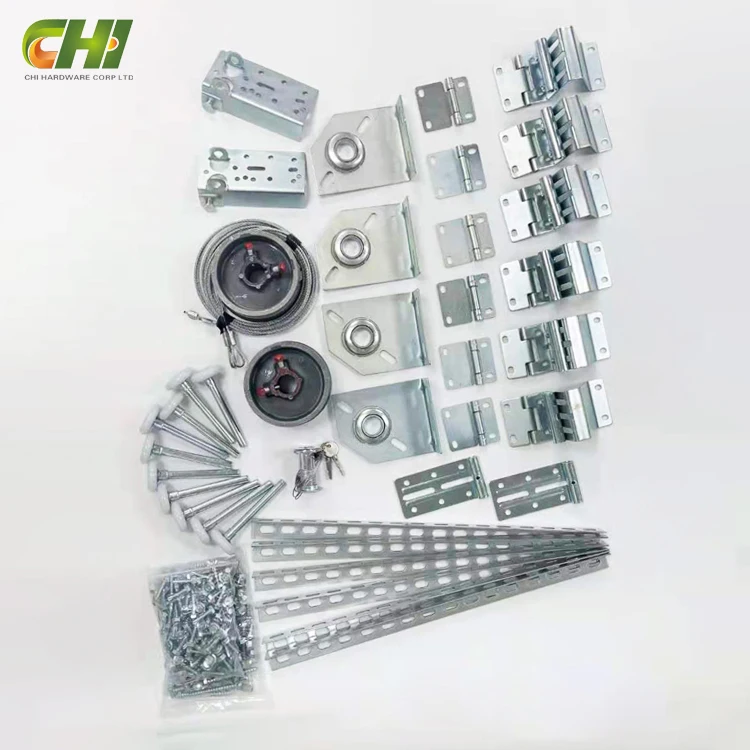 CHI Gaco Steel Garage Door Hardware Box Durable Sectional Door Accessory Port De Garag Sectionnel Garage Herrajes Para Puertas