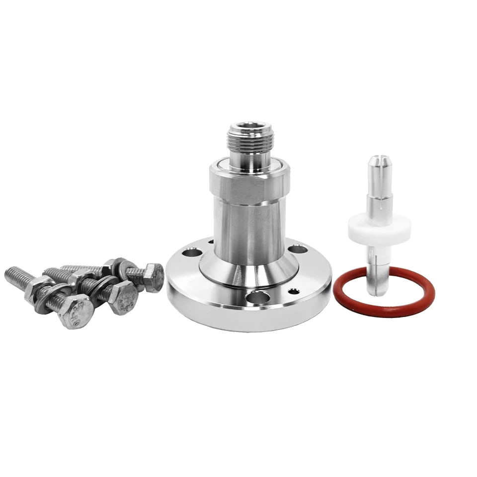 Factory Price IF45 EIA 7/8 EIA Flange Panel 3-Hole to N Type Female Jack Hembra Socket RF Coaxial Adapter Connector in Stock