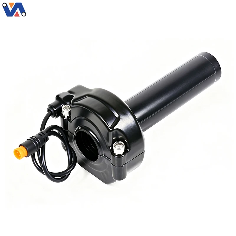 전기 오토바이 E-바이크 3핀 스로틀 턴 그립 핸들바, 가속 핸들, M8 남성 커넥터용 스로틀, 모토크로스 부품