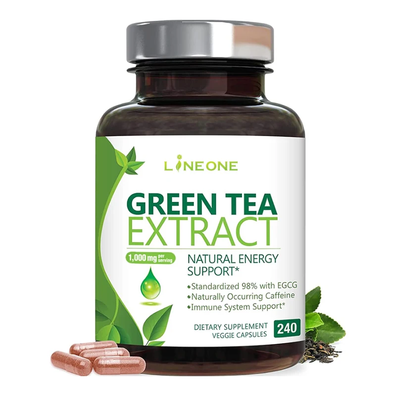 100% Natural Organic Fresh and Plant Extract From Leaf Plant Extract For Weight Loss Green Tea Extract Powder Capsule