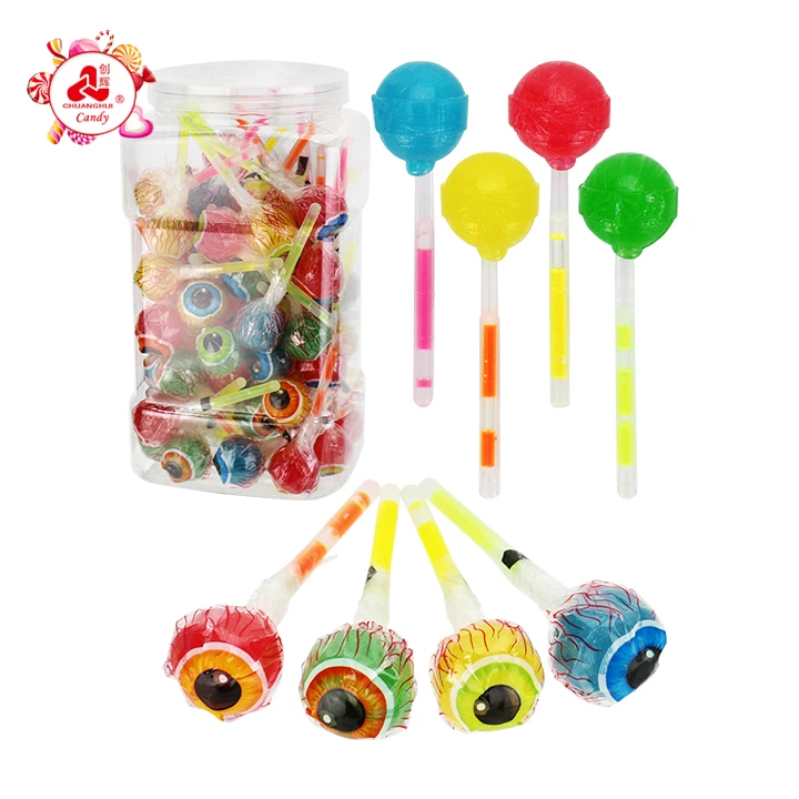 Eyeball lolipop