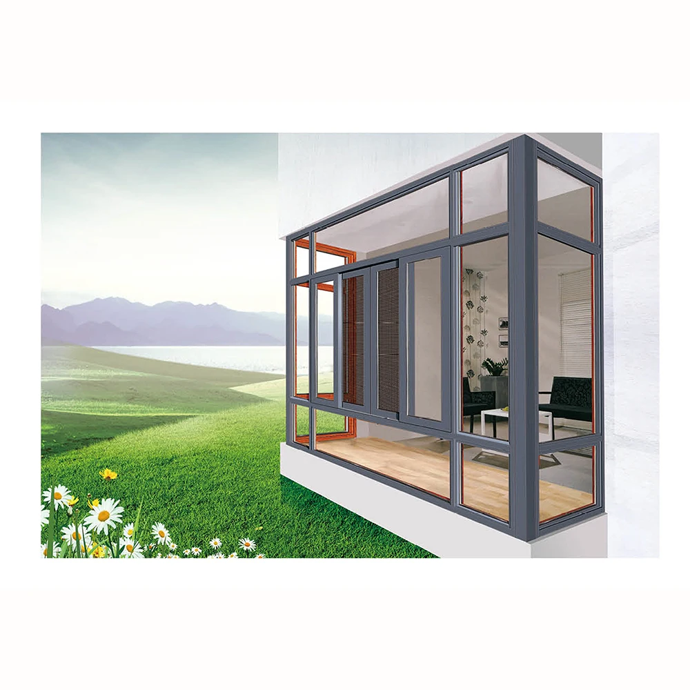 glass windows aluminium sliding