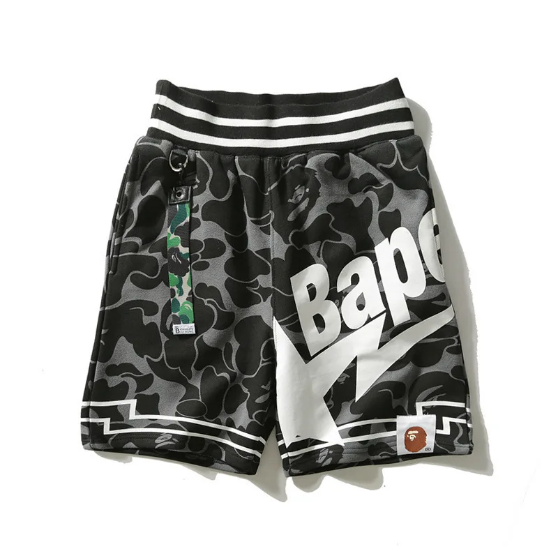 Camouflage Gym Men Sweat Shorts Summer 