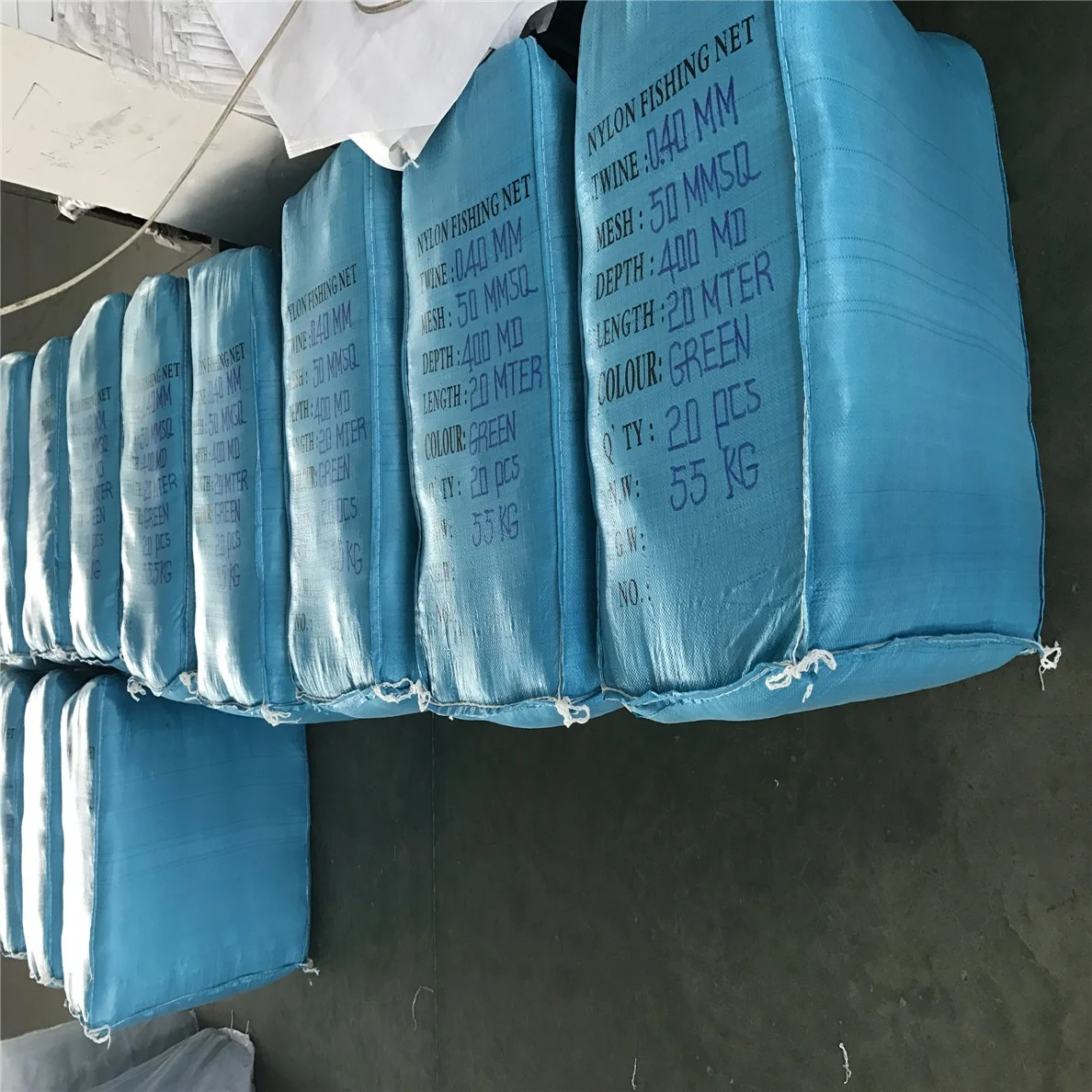 High Quality Golden Anchor Fishing Nets Price Nylon Monofilament Fish Net for Sale WZXH