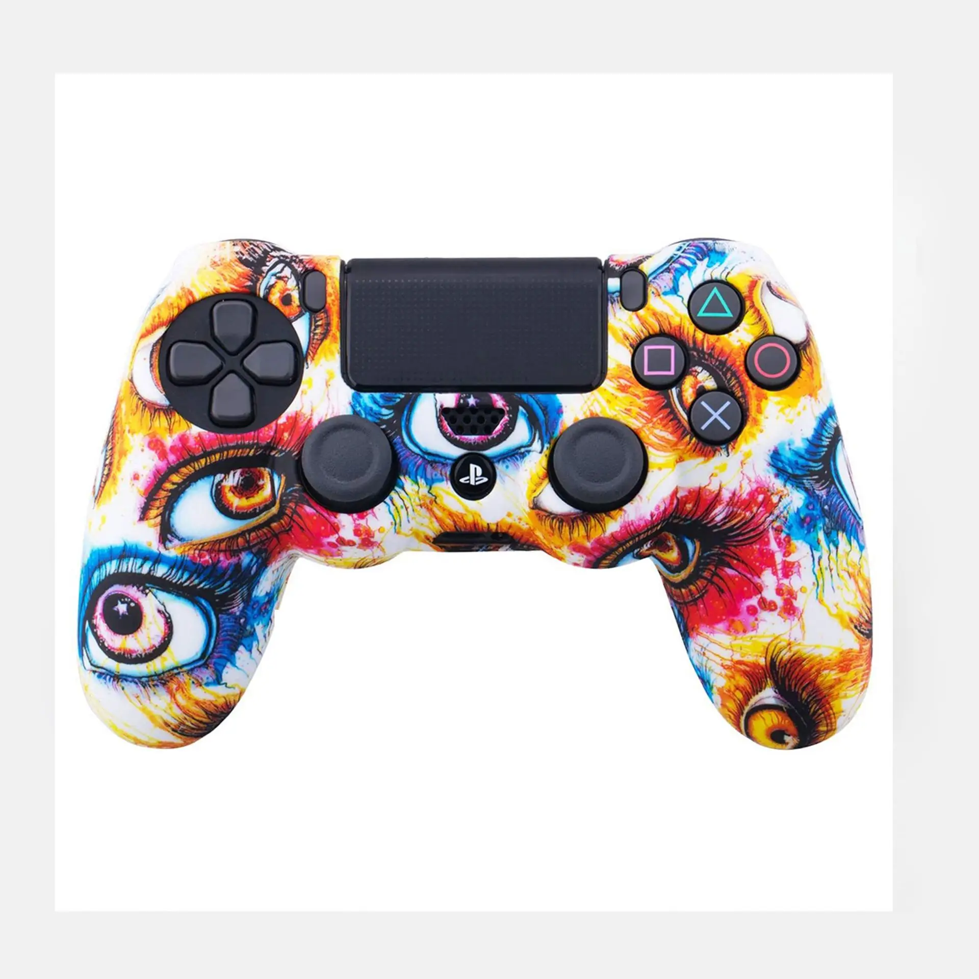 Soft Skin Cover Silicon Case for PS4 Controller Gamepad