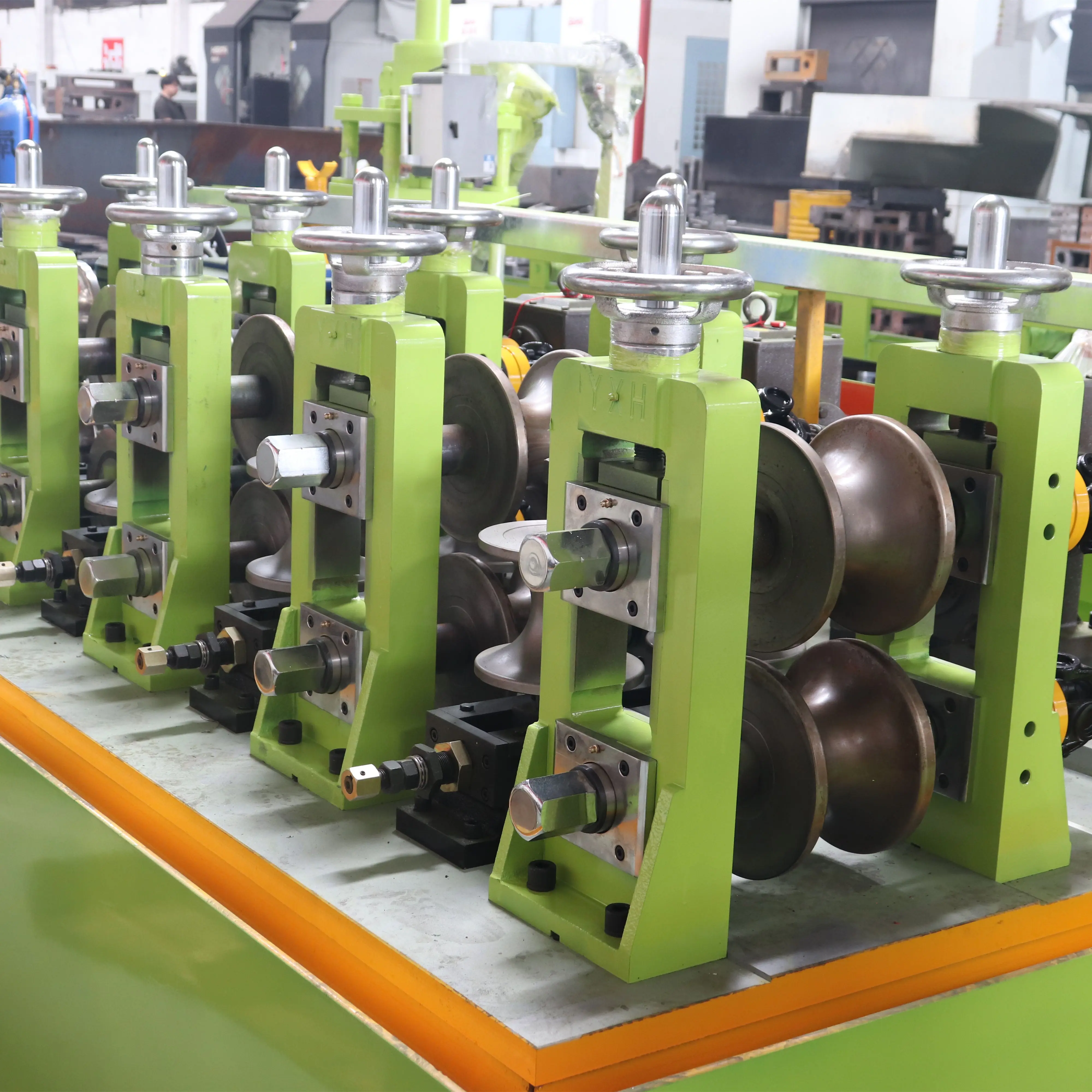Automatic Longitudinal Welded Stainless Steel Seam Ss Tube Making Pipe Machine Plant Production Line Price Hot Sell Uzbekistan