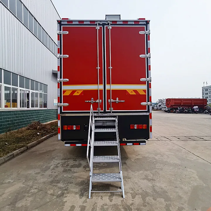 Sinotruk Fire Emergency Support Vehicle Multi-function Van Truck Fire ...
