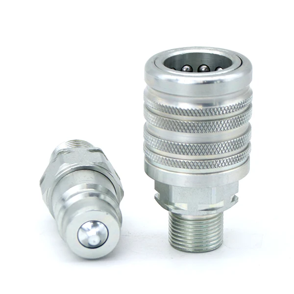 ISO7241-A Push-Pull Hydraulic Quick Coupler Industrial Machinery Tractor Agricultural Part