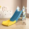 Unicorn slide blue-fully enclosed high handrail ball frame