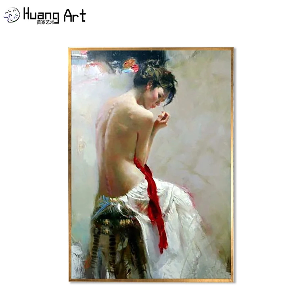 Beautiful Naked Nude Woman Back Sexy Impression Portrait Wall Picture  Handmade Oil Painting For Home Wall Decor Picture - Buy Sex Images Painting  Handmade Oil Painting,Beautiful Naked Women Back Oil ...