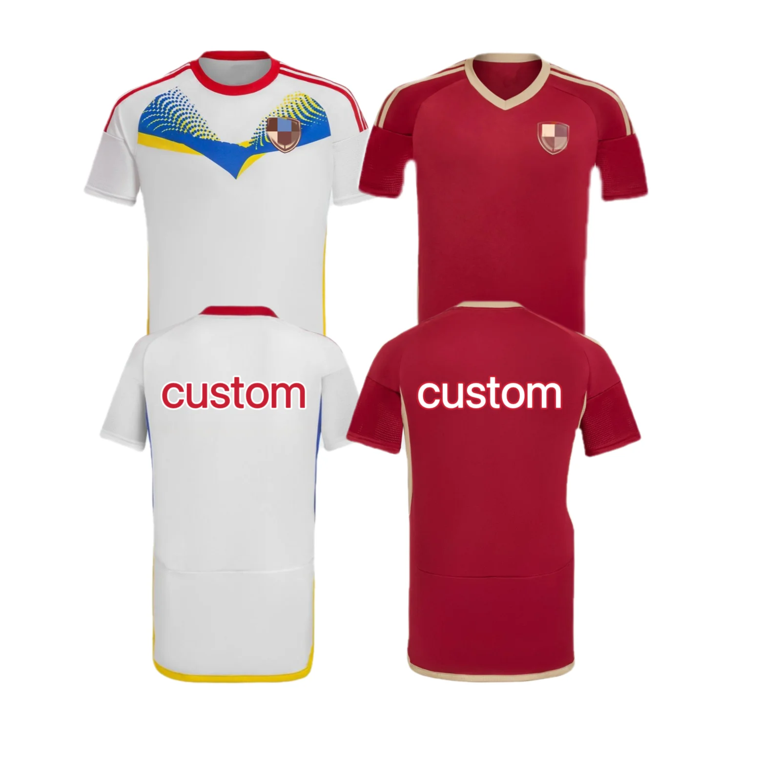 Custom 2024 South American Football Jersey Football Kit Soccer Jersey 