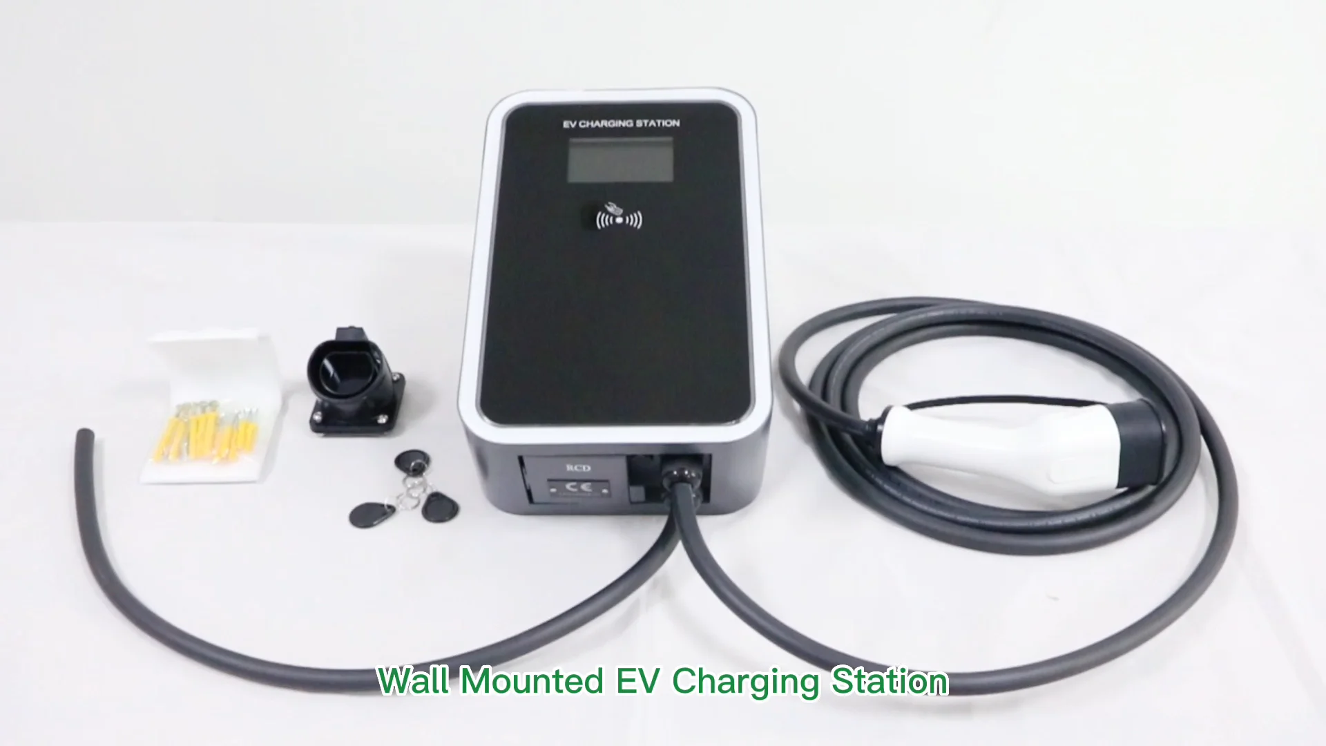 Europe Warehouse Ac Wallbox 11kw Type 2 Pile Home Portable Electric Car Ev Charger Charging