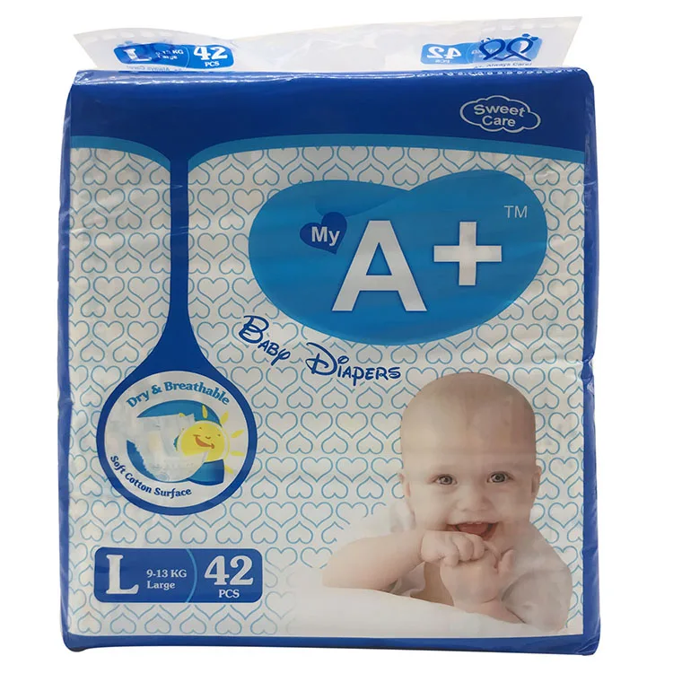 Best Selling Good Quality Biodegradable Organic Baby Diapers In India