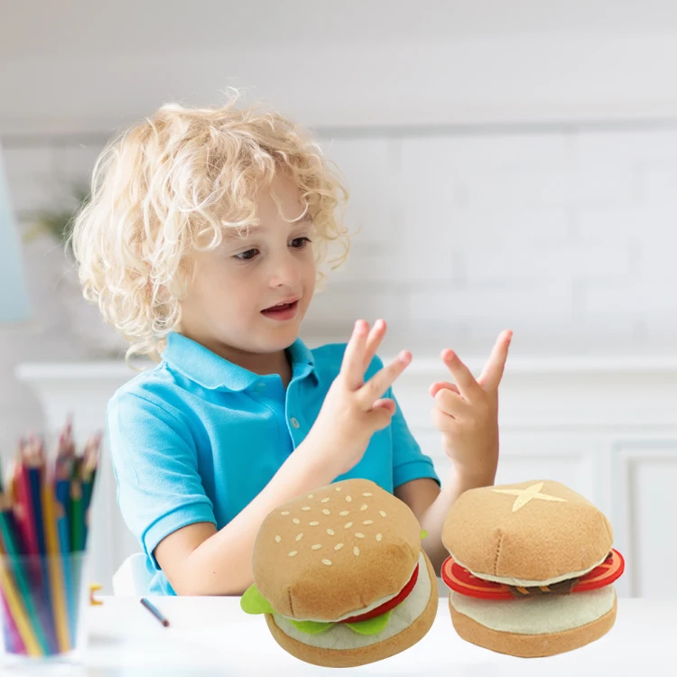 Набор сэндвичей из фетра наборы для ролевых игр сэндвич-гамбургеры Тако-панини игрушки детской