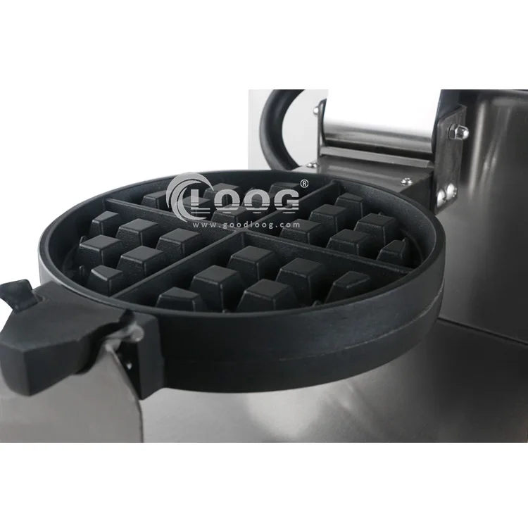 Professional Digital Removable Plates Waffle Making Machine Suppliers 4 Round Mini Belgian Waffle Maker