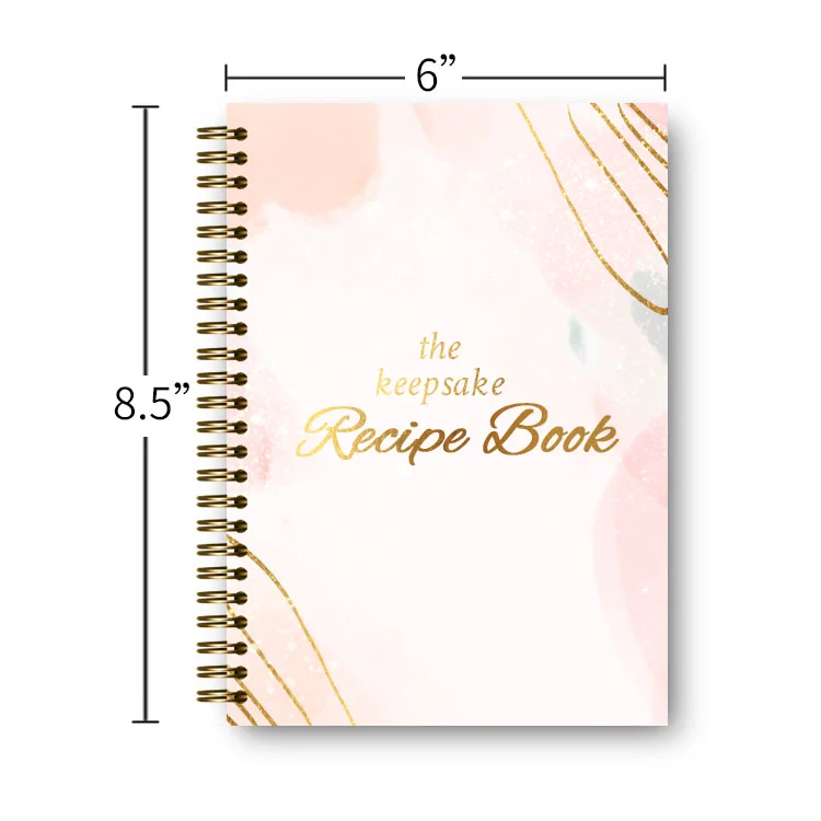  Recipe Book to Write in Your Own Recipes, 8.5 x 11 Personal  Blank Recipe Notebook, Removable Hardcover Recipe Journal Book Binder with  8 Dividers and 24 Tabs, Hold up to 240