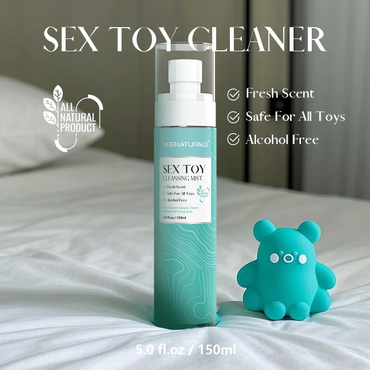 Private Label Adult Intimate Toy Cleaner Spray Antibacterial Deep Cleansing Sex Toy Cleaning Liquid Mist Feminine Washes Product