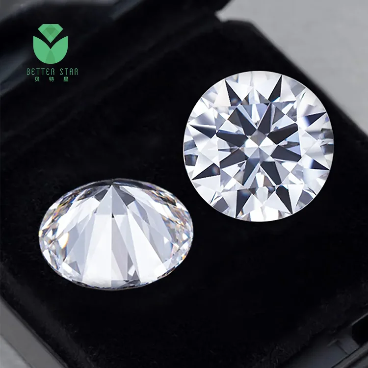 Gia Certified Diamonds Wholesale Carat Round White DEF/GH Igi Cvd  Hpht Lab Grown Diamonds Vs1 Loose Diamonds Lab Grown