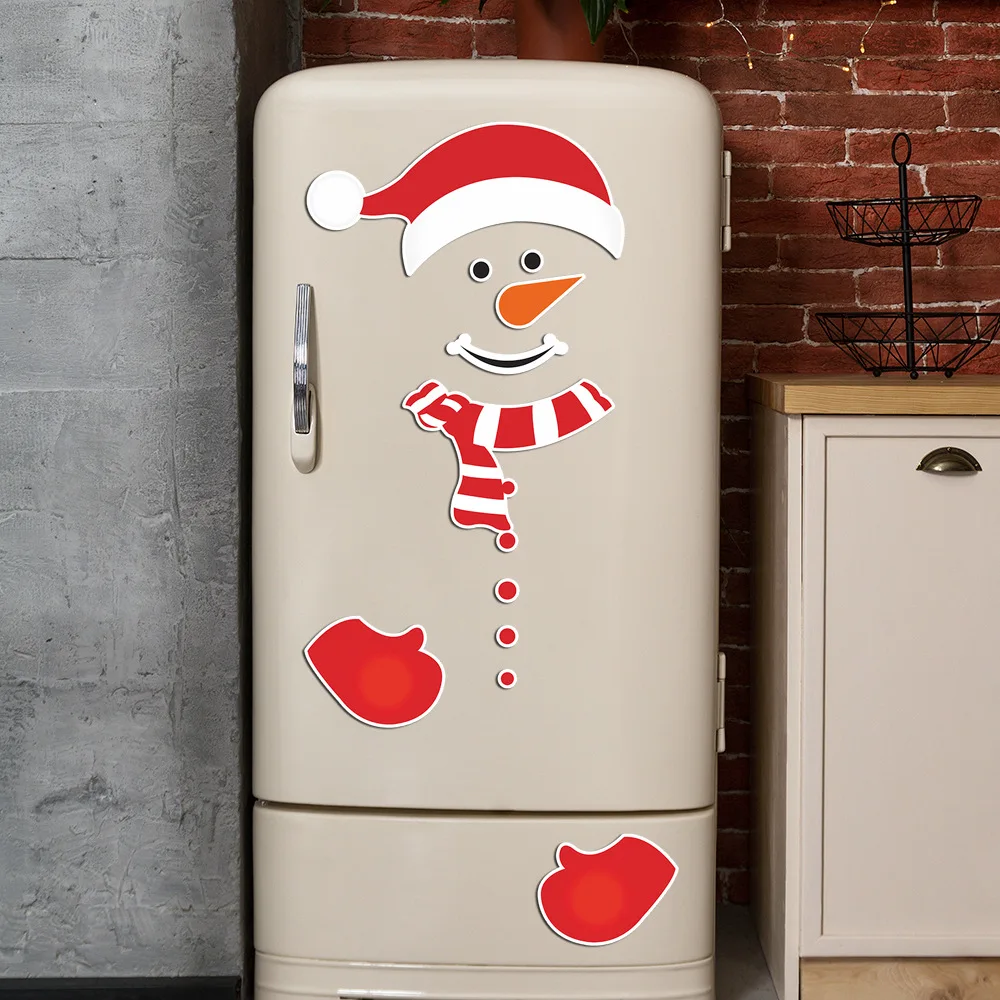 Caricature de Noël tableau de mémoire magnétique pour réfrigérateur rester